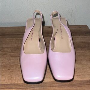 Bandolino Light Pink Slingback Heels